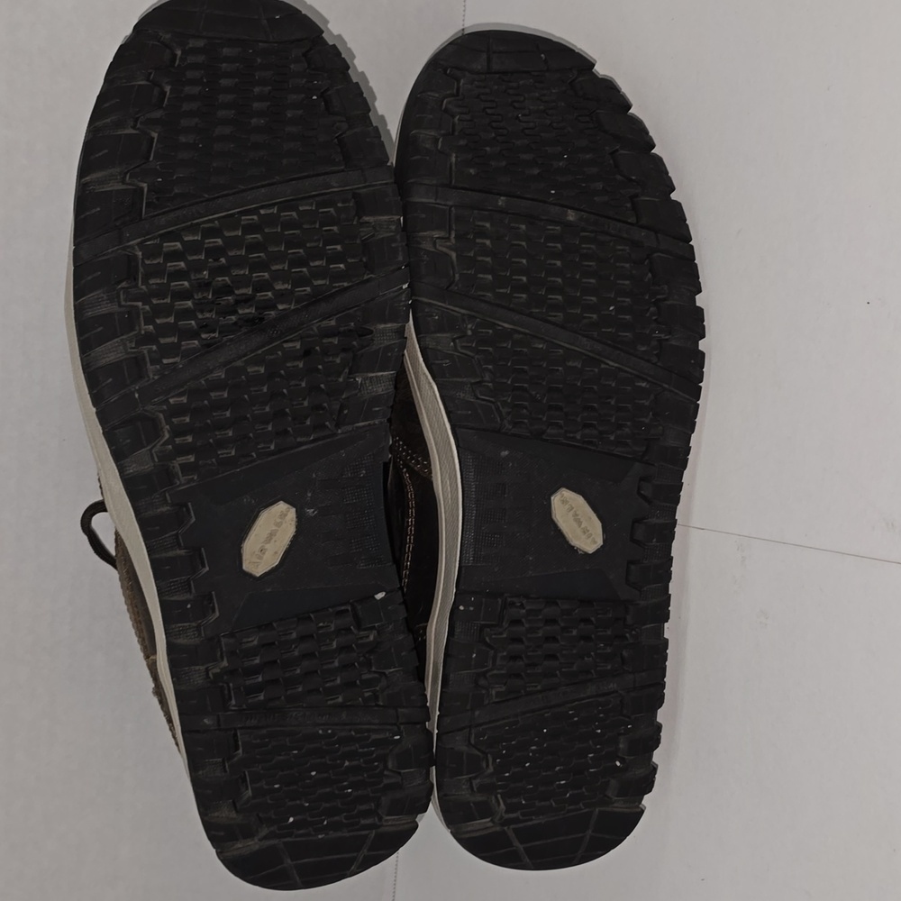 Airwalk Brown Leather Safety Sneakers Composite Toe Mens Size 11.5 - Picture 15 of 15